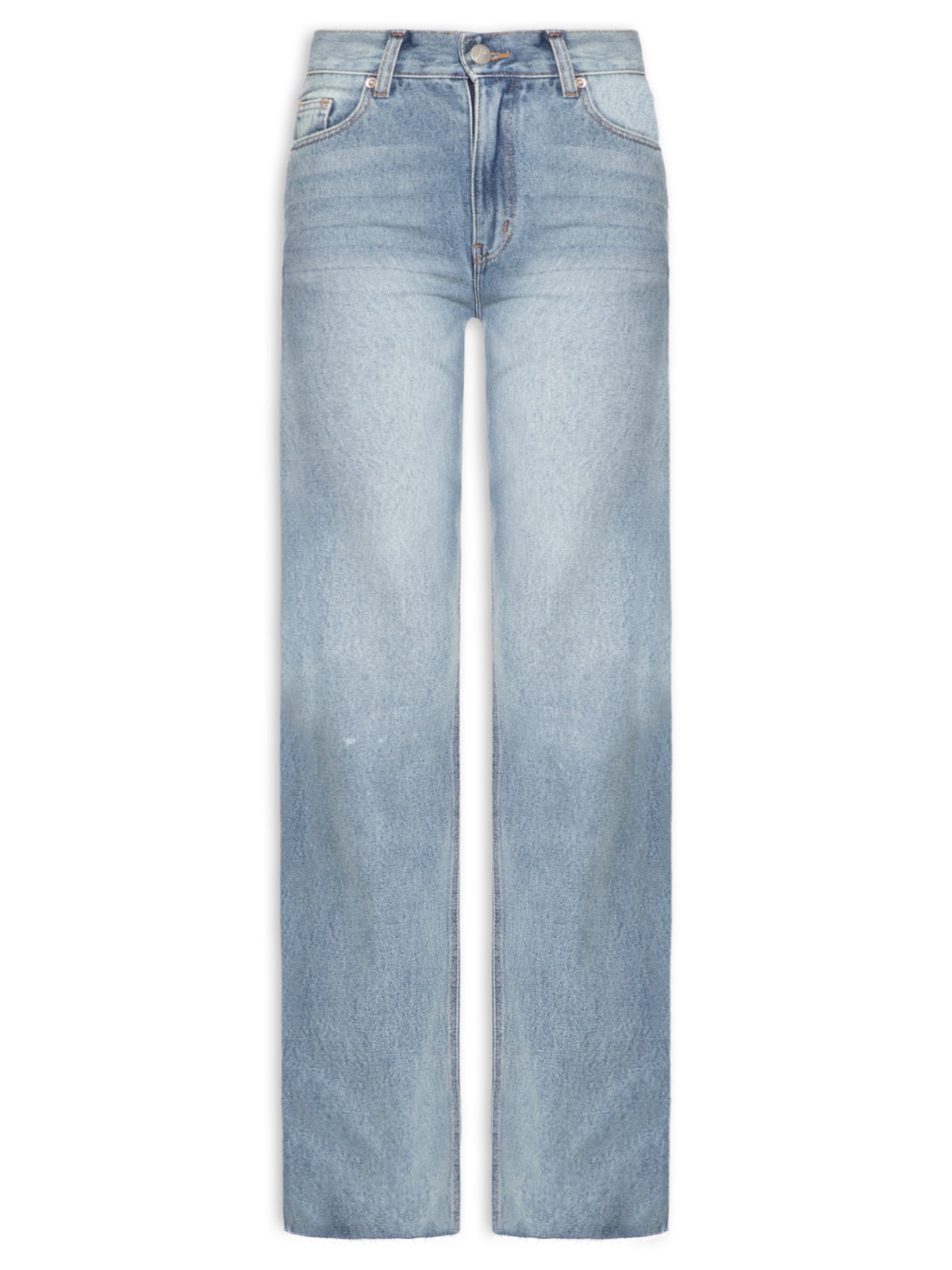 Calça Straight Feminina – Azul by J'01