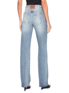 Calça Straight Feminina – Azul by J'01