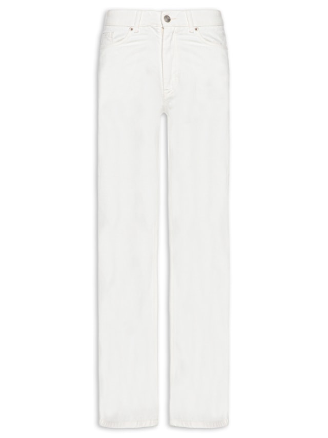 Calça Straight Feminina – Off White by J'01