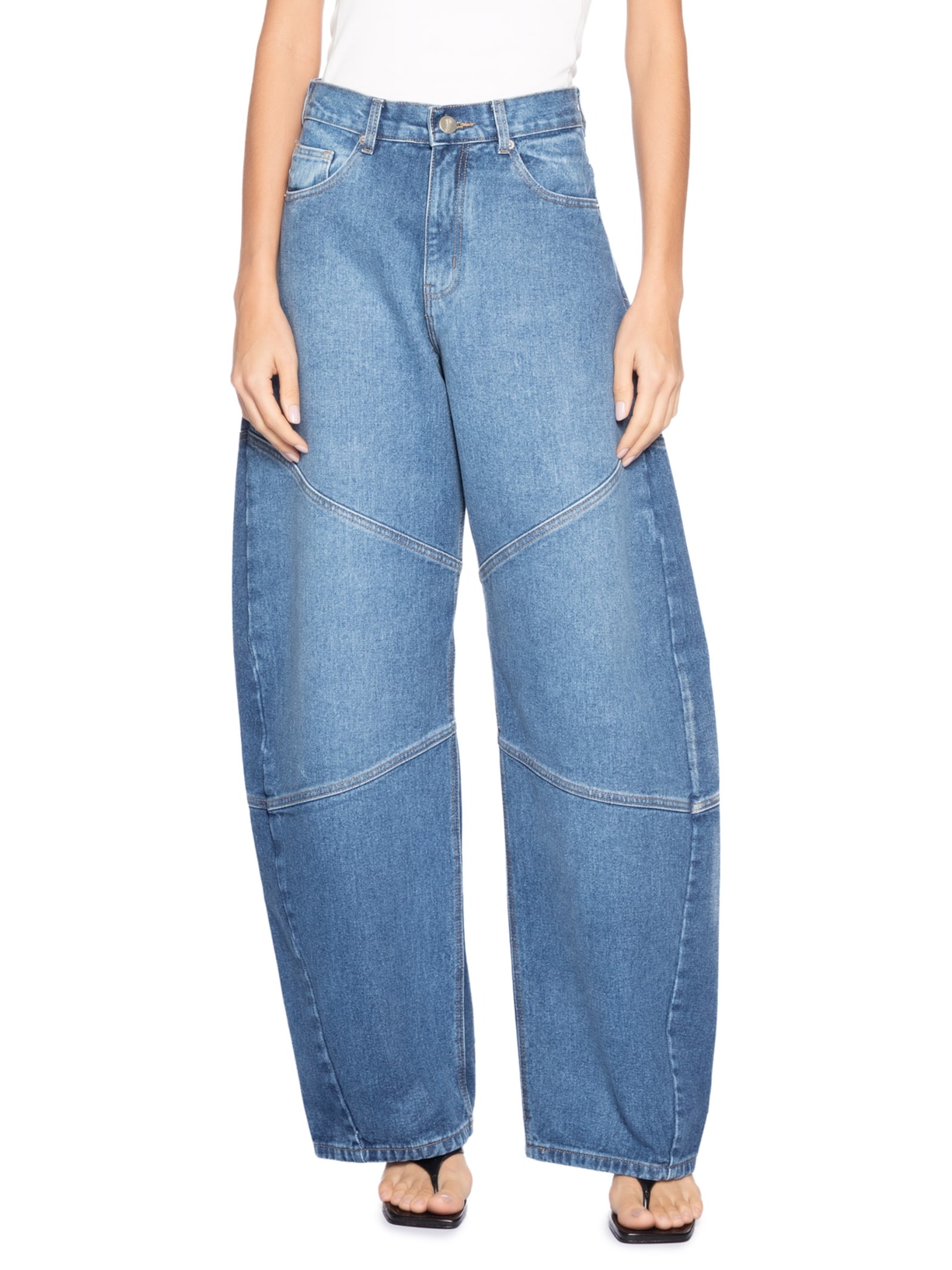 Calça Studio Feminina Azul J'01