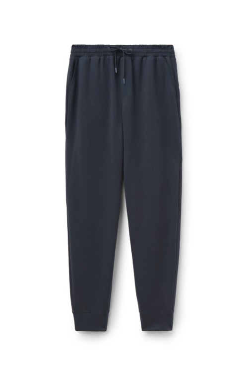 Calça Técnica Efeito Soft Touch - Marfim