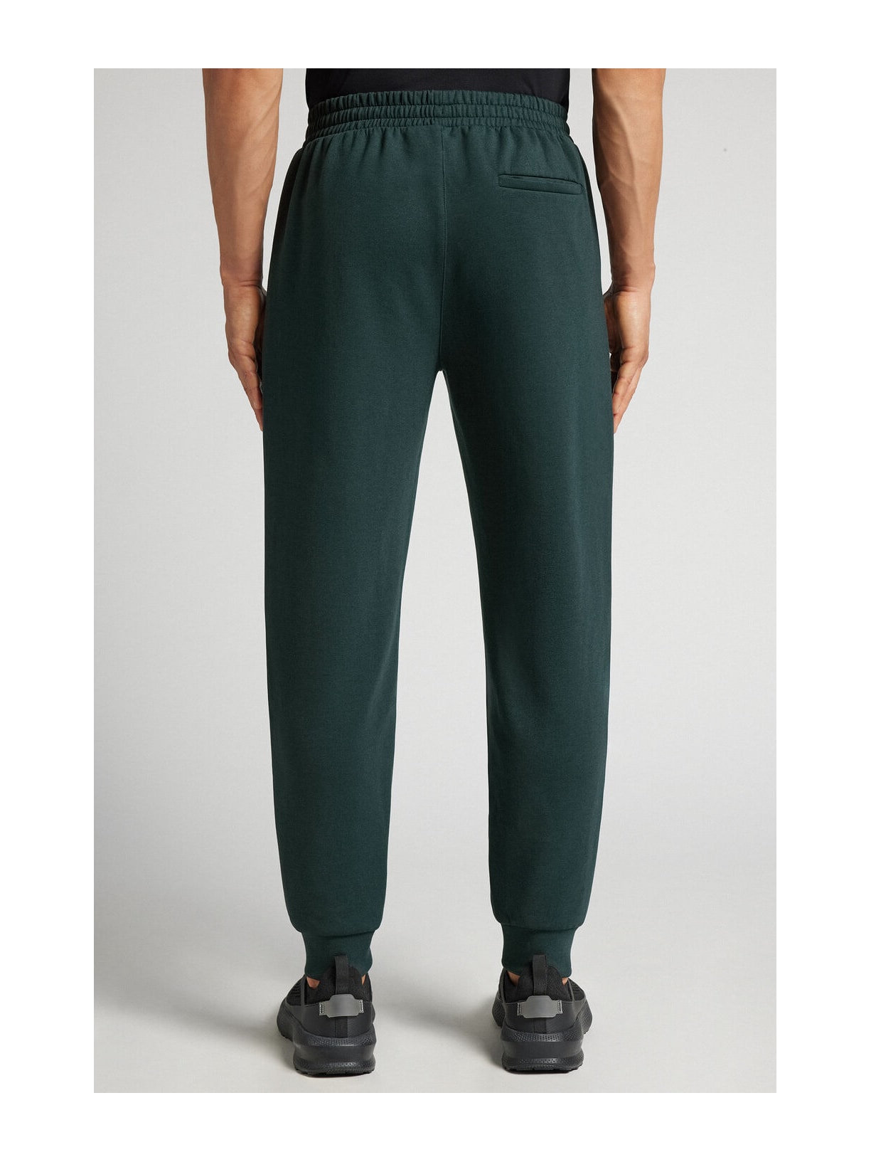 Calça Técnica Efeito Soft Touch Verde Intimissimi