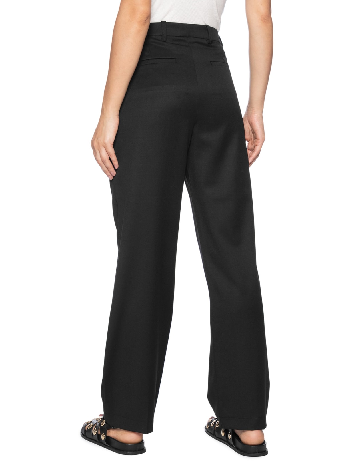 Calça Unissex Alfaiataria Milano Preto Cohí