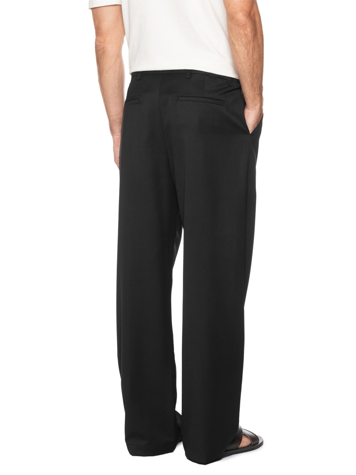 Calça Unissex Alfaiataria Milano Preto Cohí