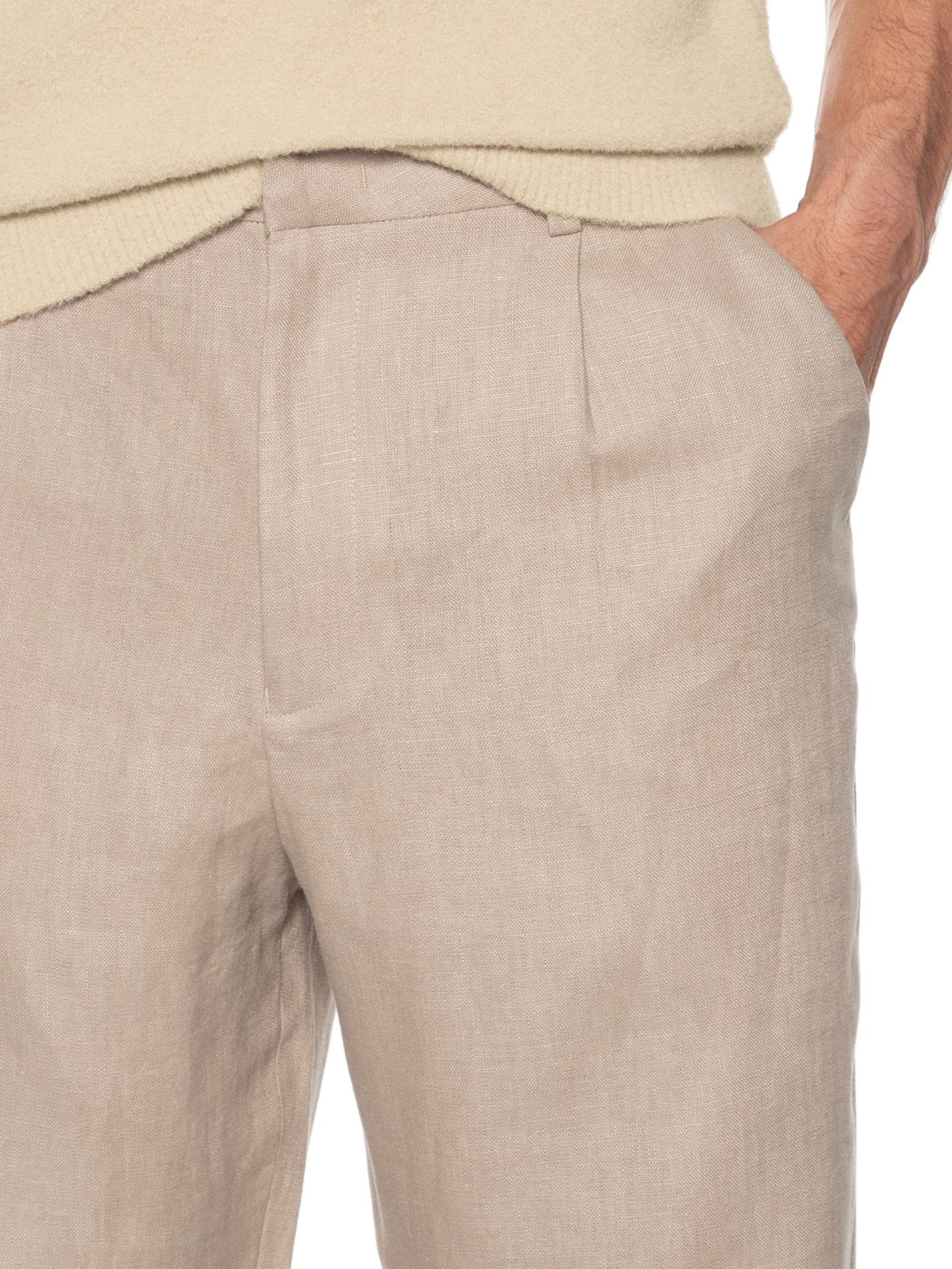 Calça Unissex Alfaiataria Pescara Bege Cohí
