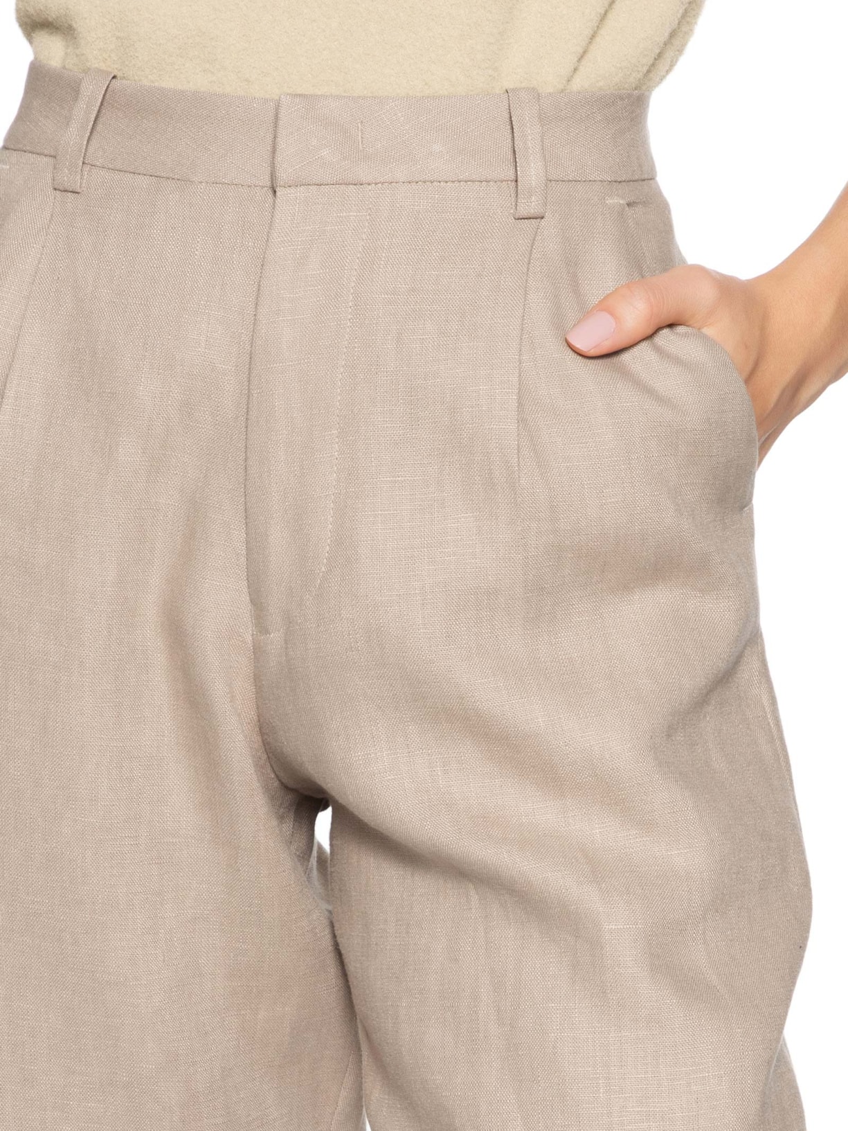 Calça Unissex Alfaiataria Pescara Bege Cohí