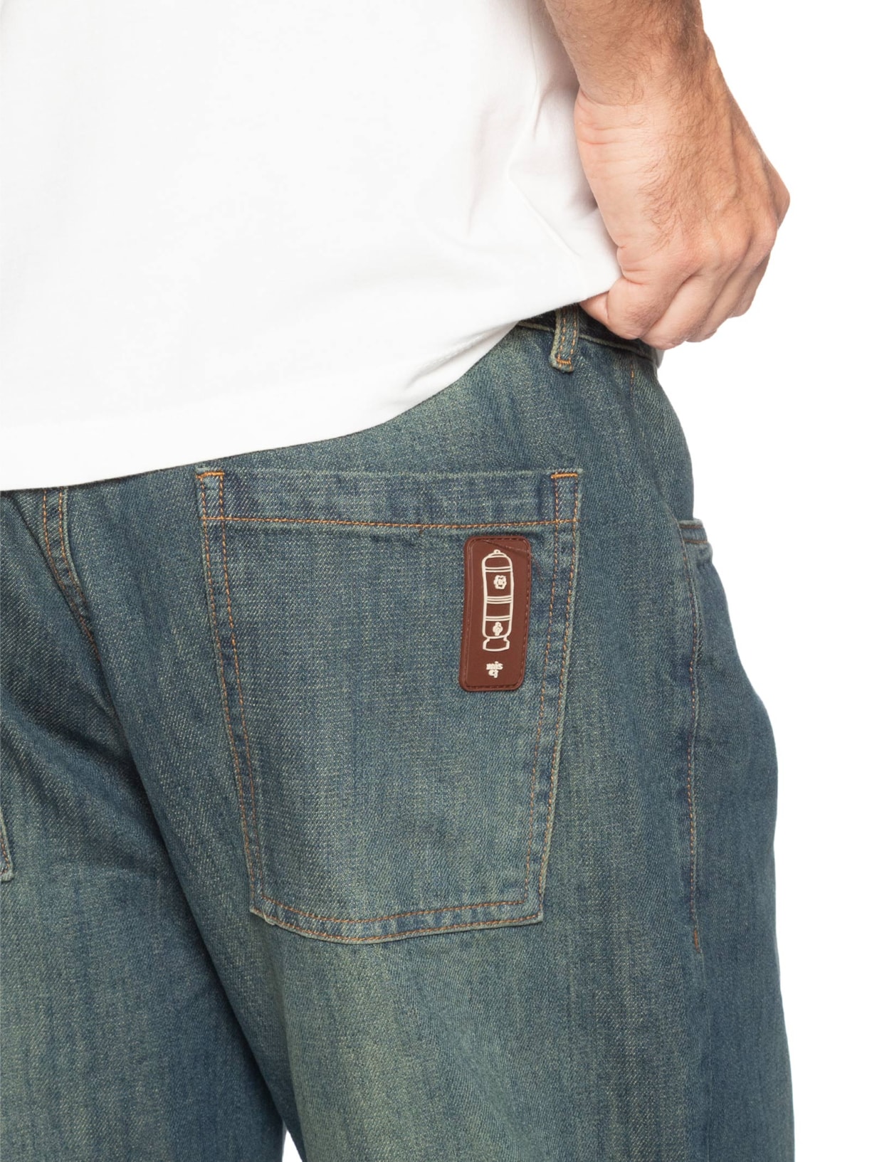 Calça Unissex Ari Emborrachado Preto Misci