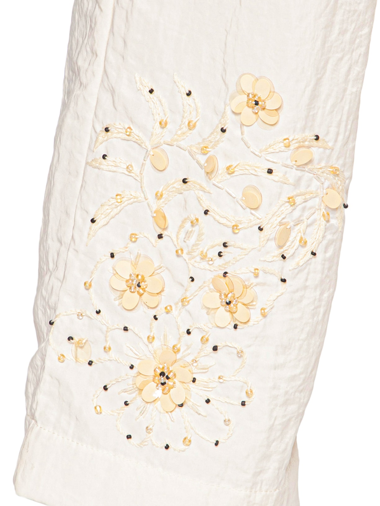 Calça Unissex Bordada Haenyeo Amarelo Cohí