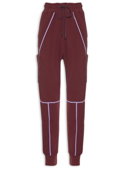 Calça Unissex Moletom True Love Burgundy - Vinho