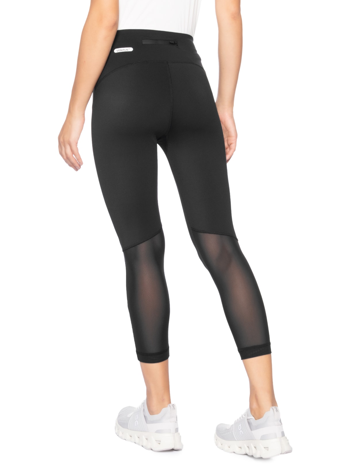 Calça Ventus7 Leggings Feminina Preto Ea7 Emporio Armani