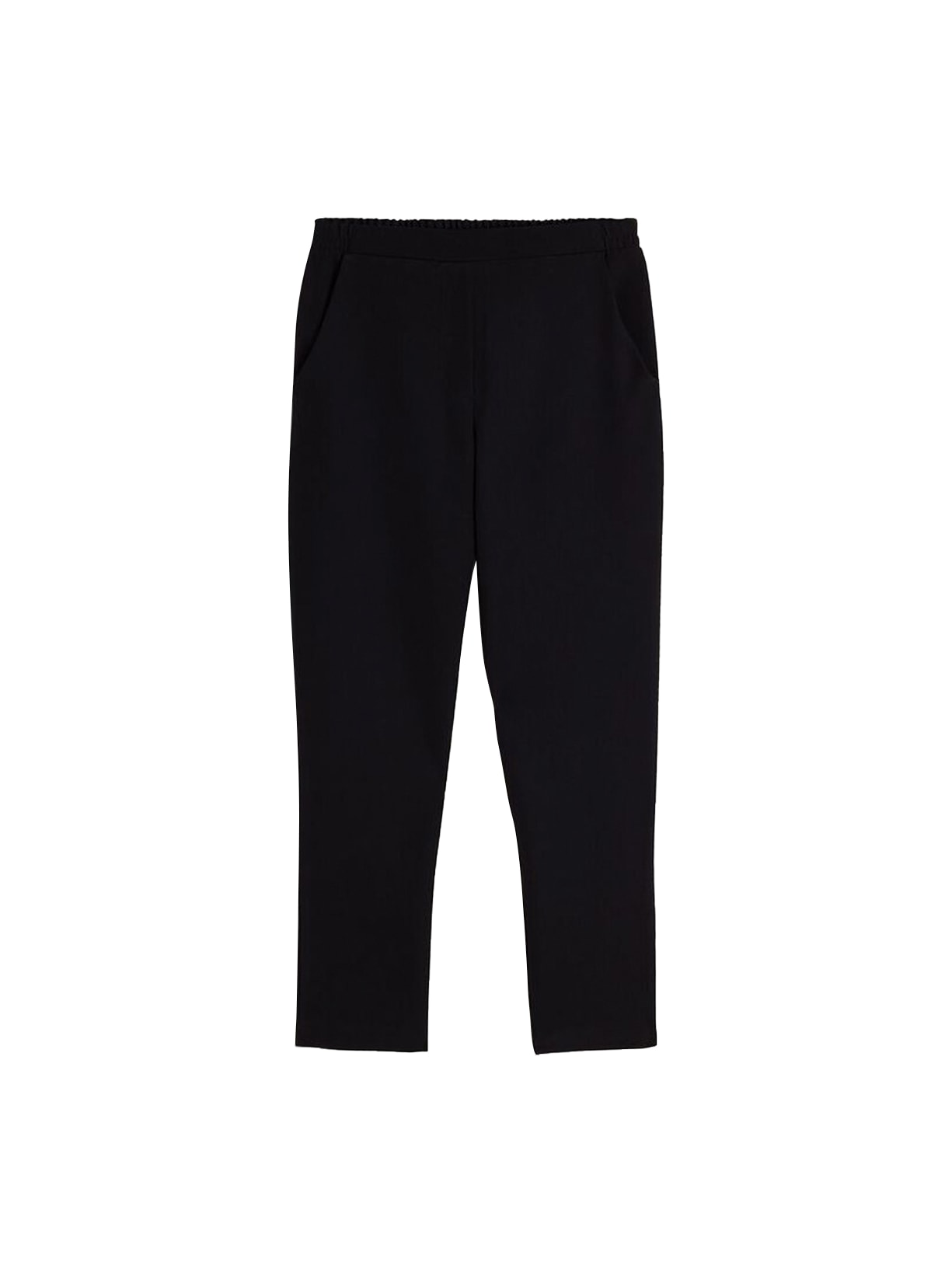 Calças Com Bolsos - Preto