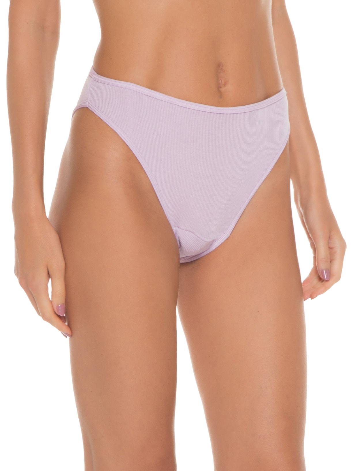 Calcinha Absorvente Bambu High Fluxo Intenso Lilás Pantys