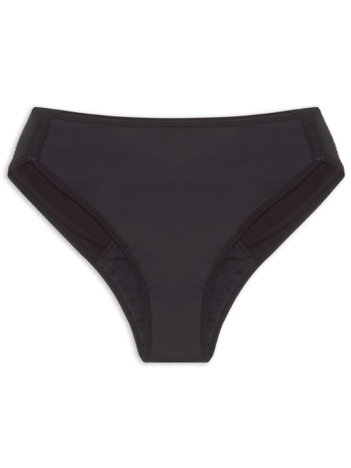 Calcinha Absorvente Boyshort - Preto