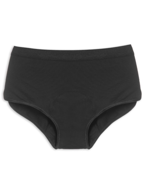 Calcinha Absorvente Dreamer Fluxo Noturno - Preto