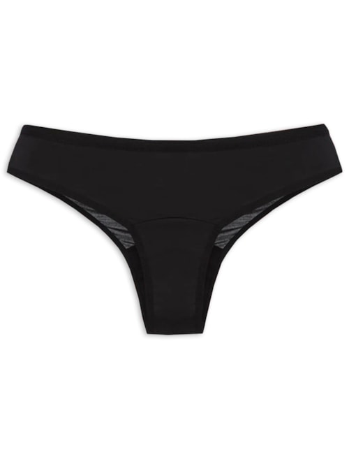 Calcinha Absorvente Xodó Fluxo Moderado - Preto