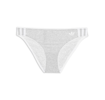 Calcinha Adicolor Comfort Flex Cotton Bikini Brief - Cinza