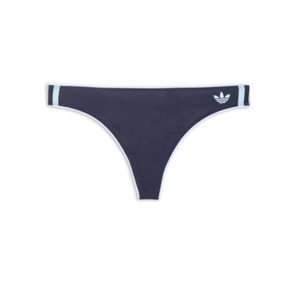 Calcinha Adicolor Comfort Flex Cotton Thong - Azul