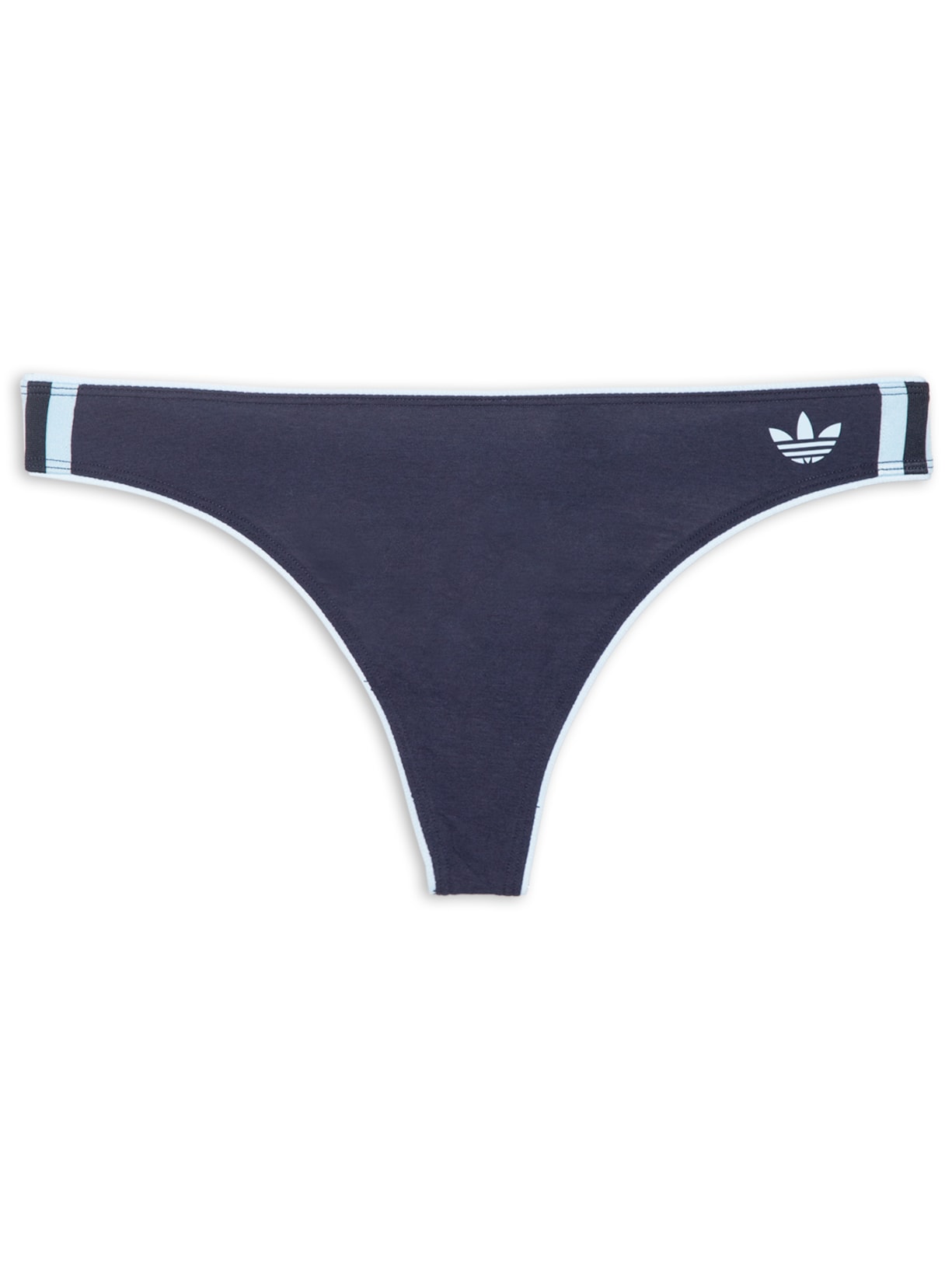 Calcinha Adicolor Comfort Flex Cotton Thong - Azul