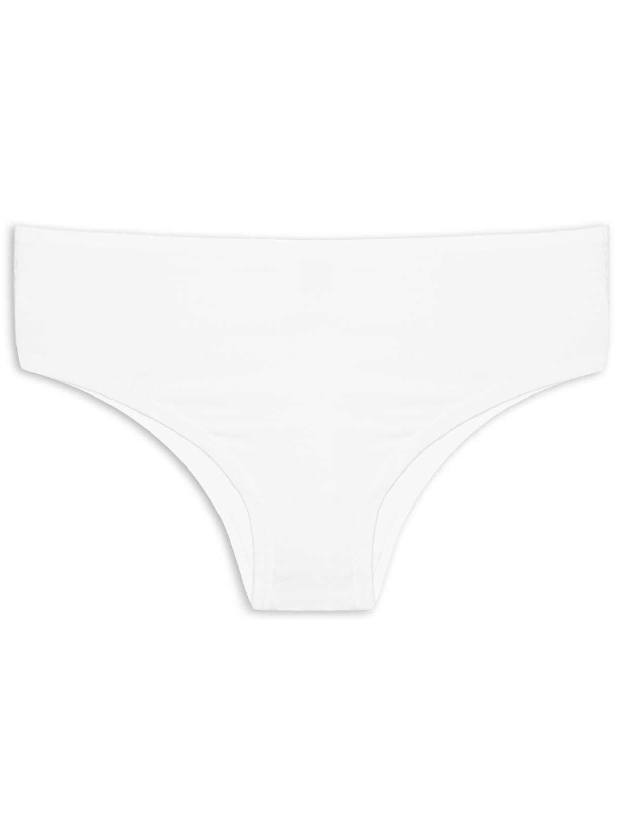 Calcinha Alta Cavada Microfibra 4ME - Branco