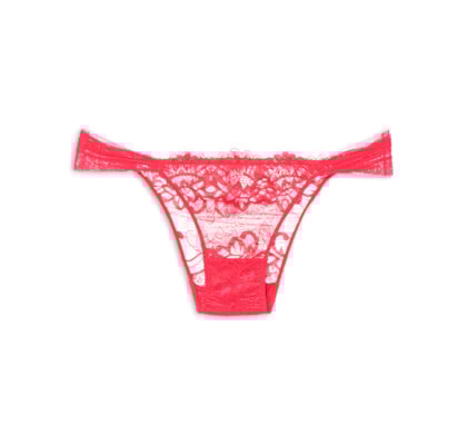 Calcinha B L Franzida Luiza - Vermelho