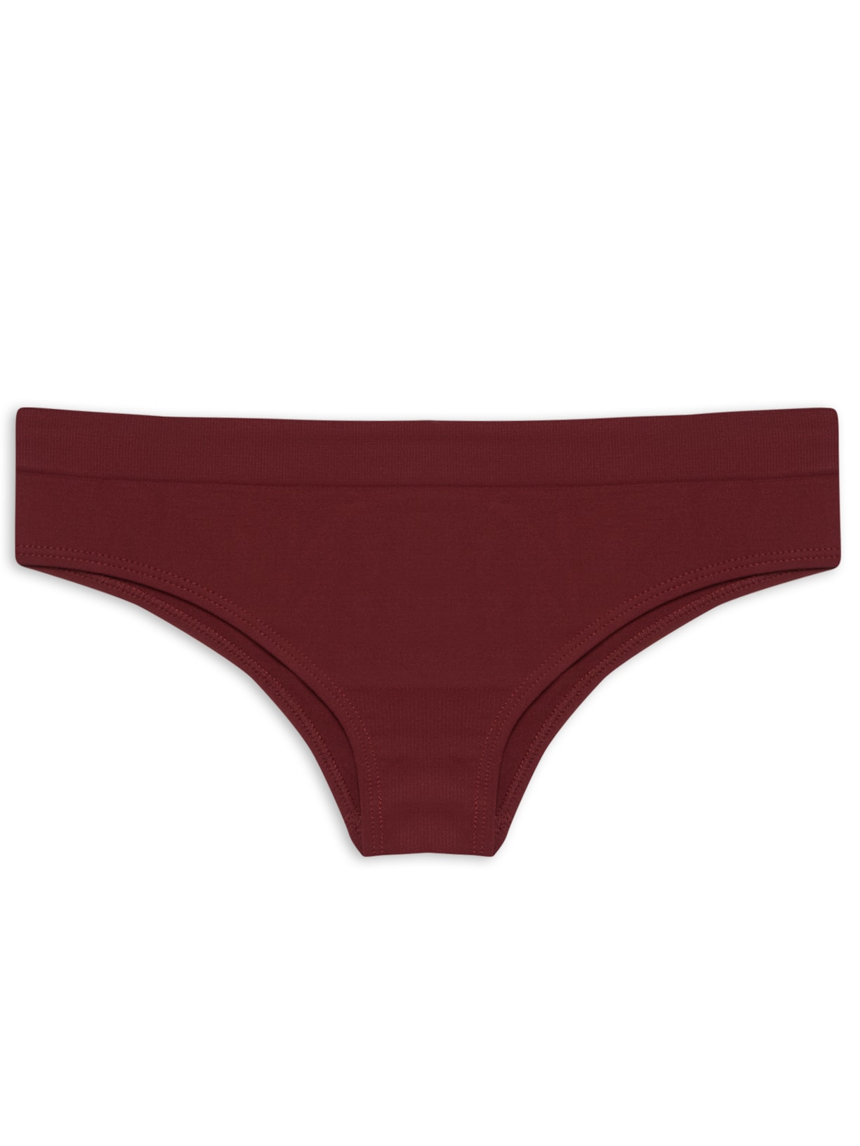 Calcinha Básica Sem Costura - Vermelho