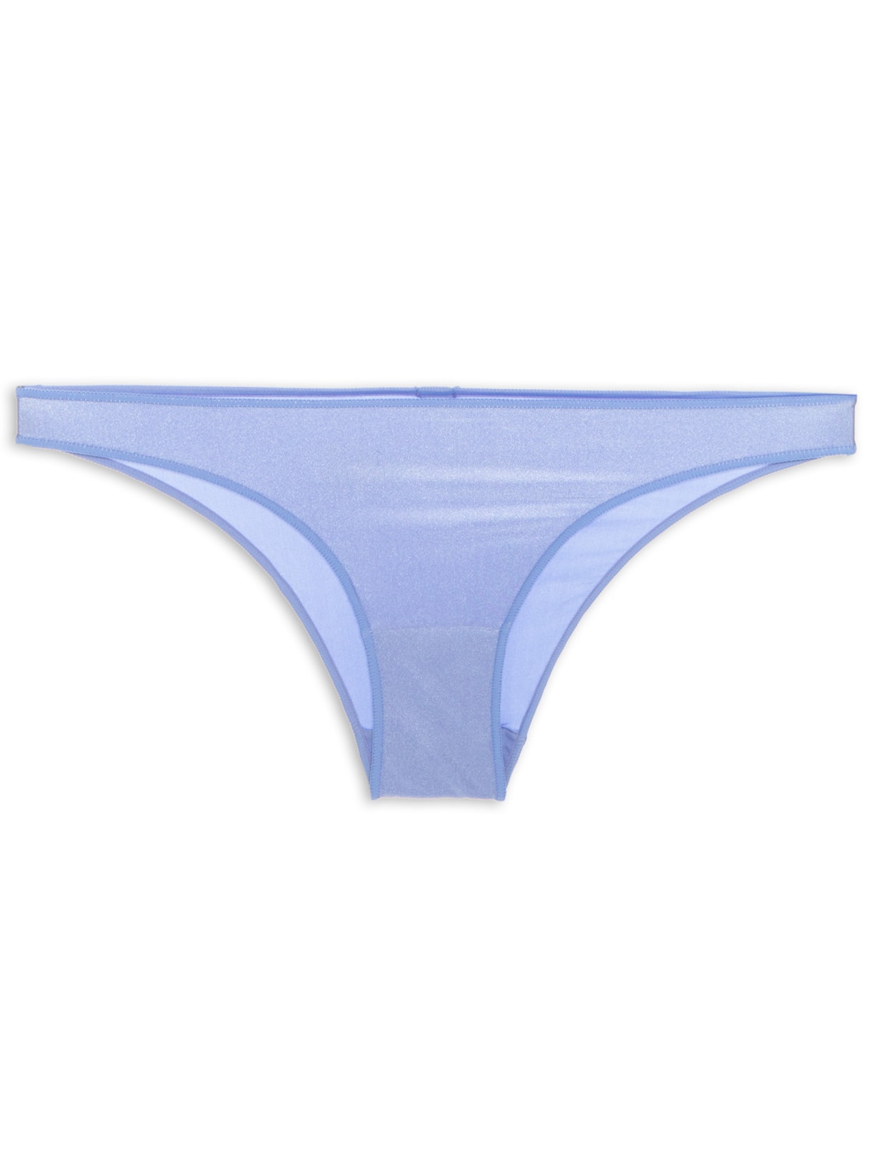 Calcinha Biquíni Acabamento invisível Em Microfibra Acetinada - Lilás