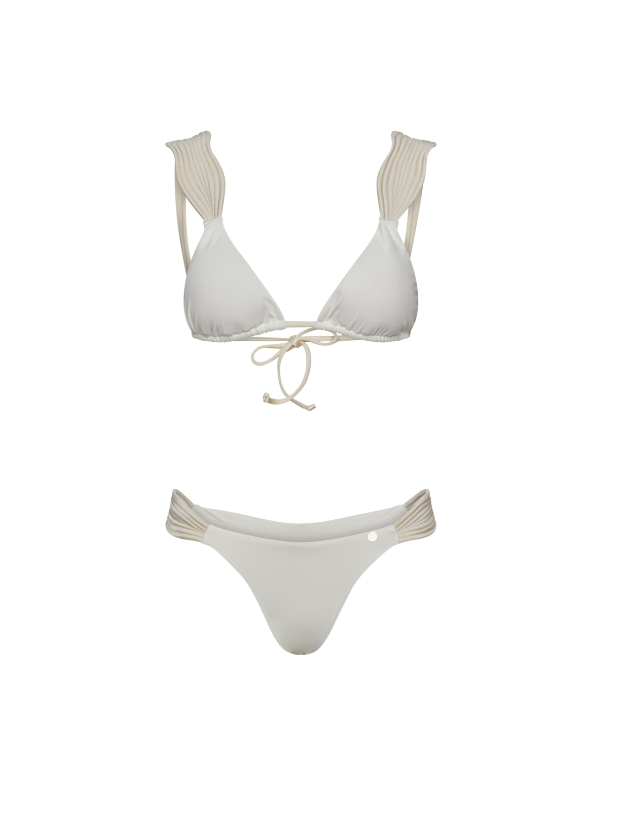 calcinha biquíni Anatômica Mirella Pérola - Bege