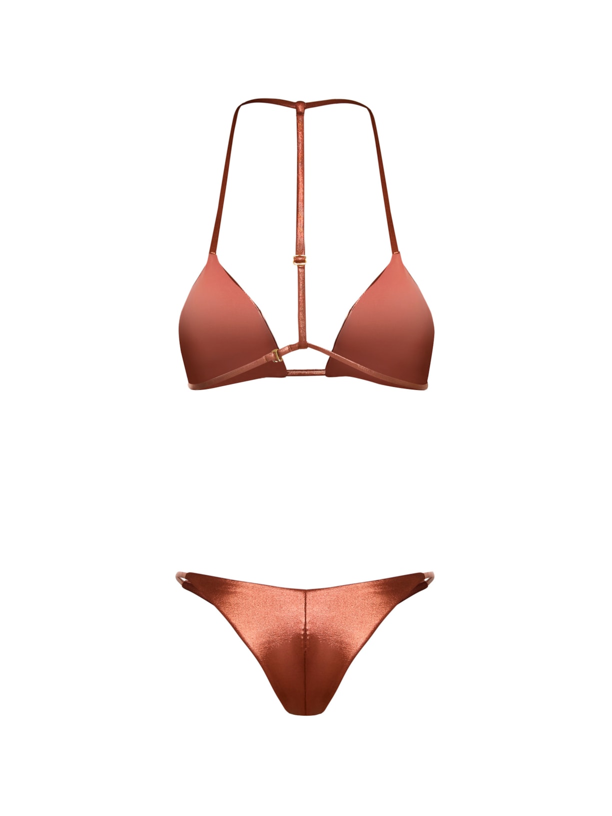 calcinha biquíni Aqua Isla Marrom Suntime