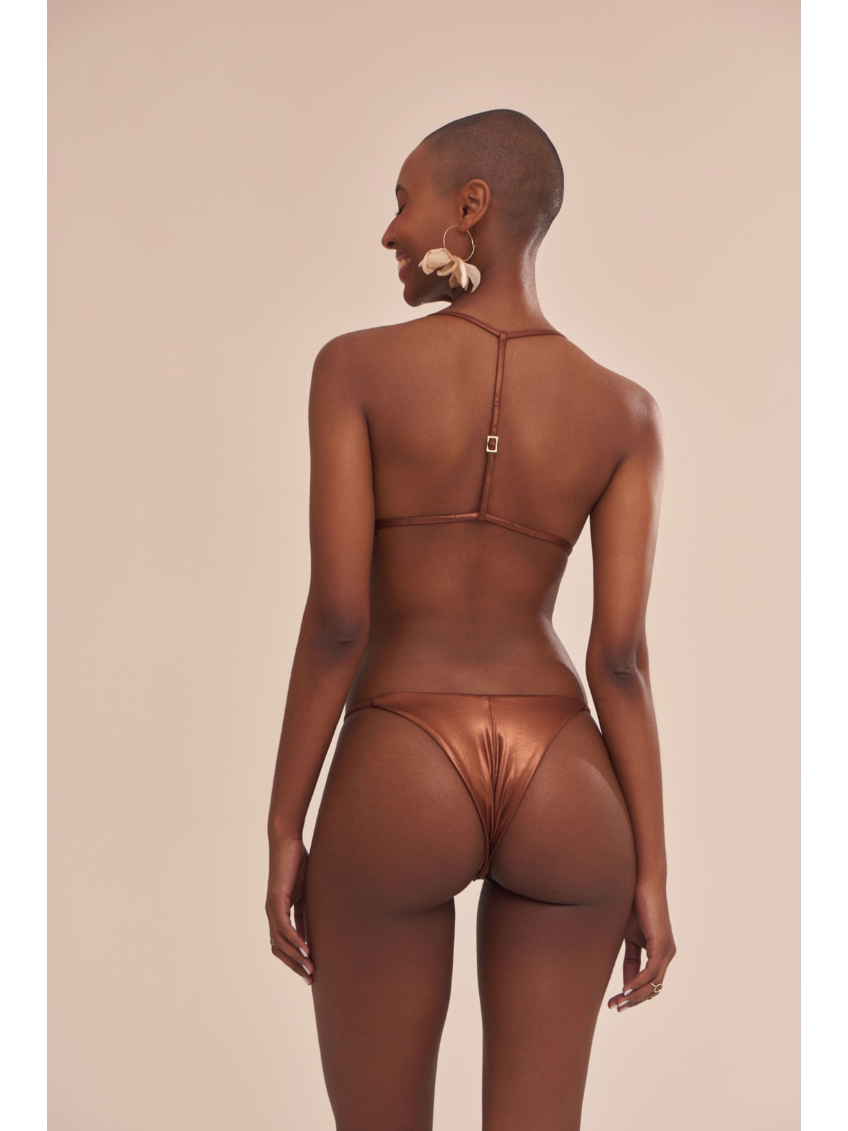 calcinha biquíni Aqua Isla Marrom Suntime