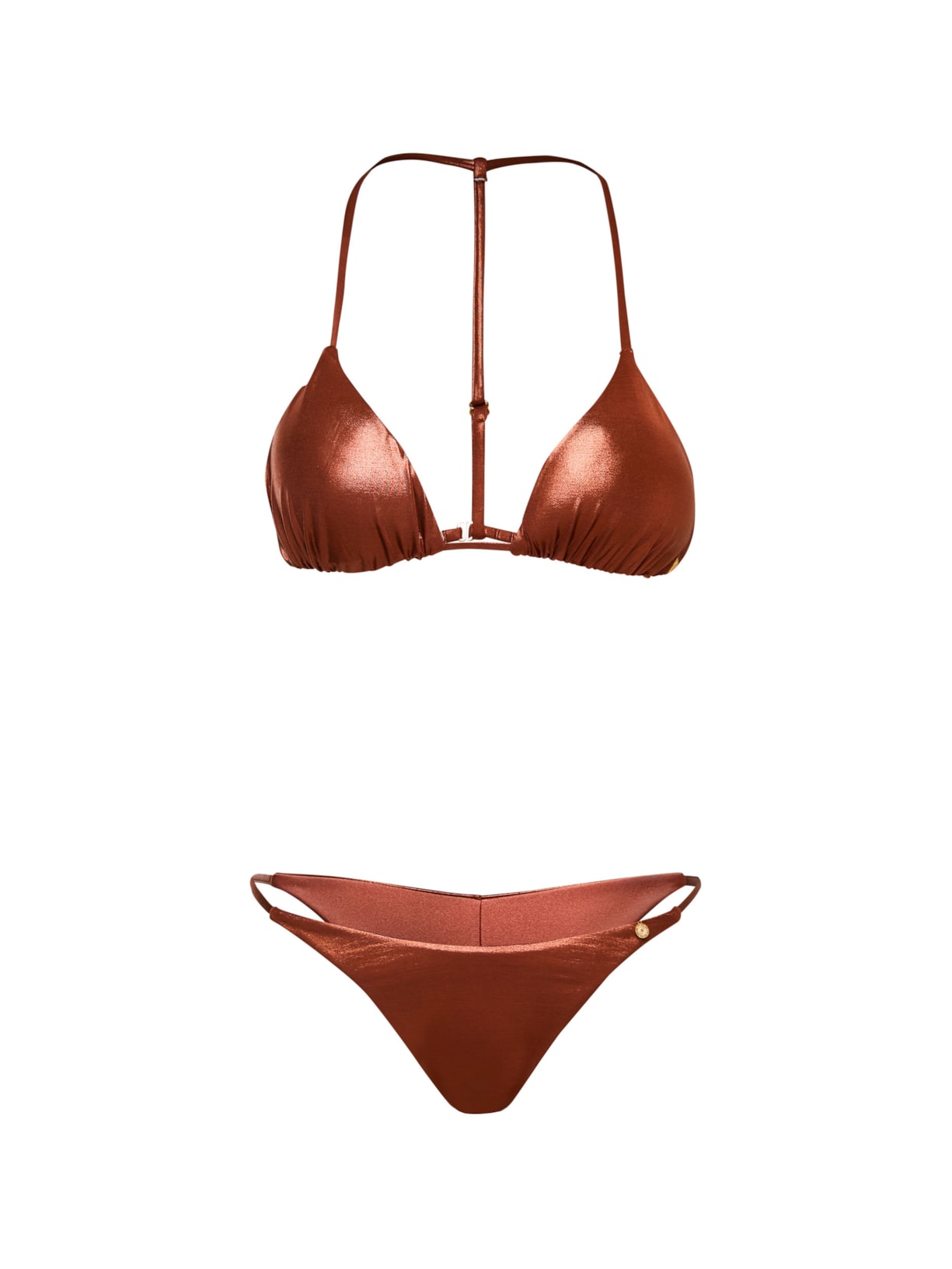 calcinha biquíni Aqua Isla Marrom Suntime
