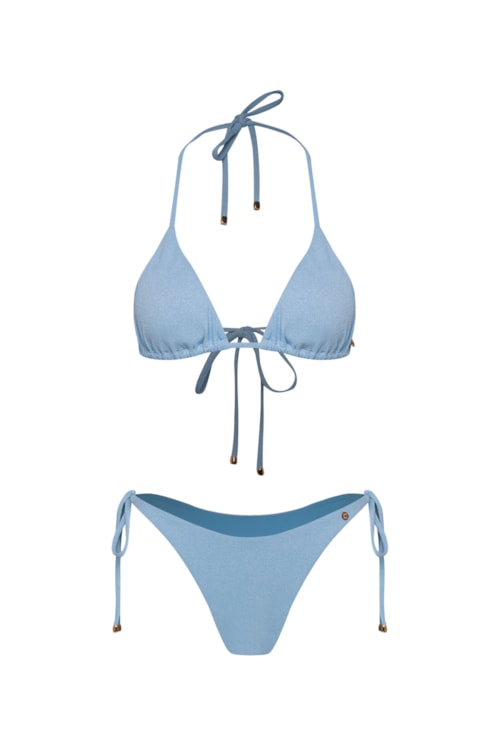 calcinha biquíni Aquamarine Sophia - Azul