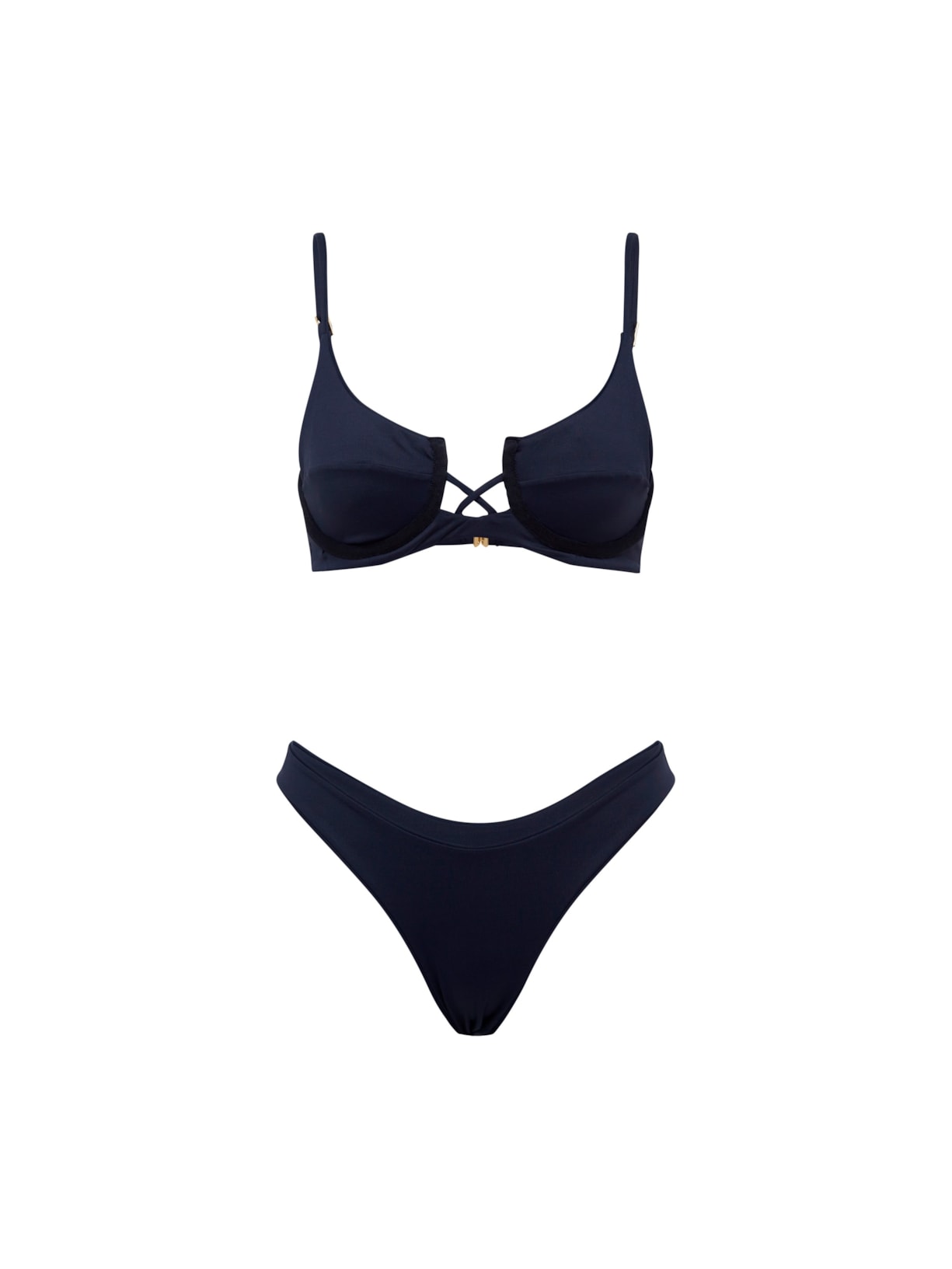 calcinha biquíni Asa Delta Mariah Corpo - Preto