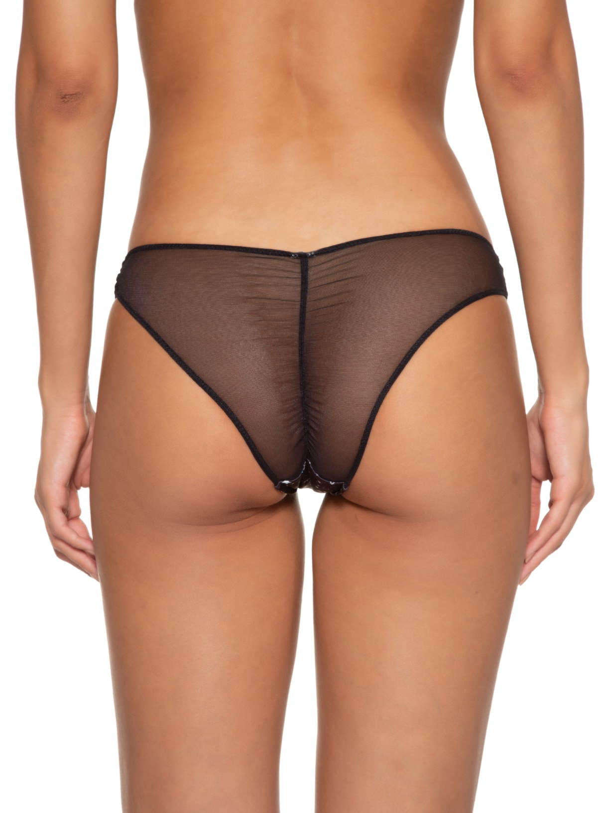 Calcinha Biquíni Celeste Preto Jogê