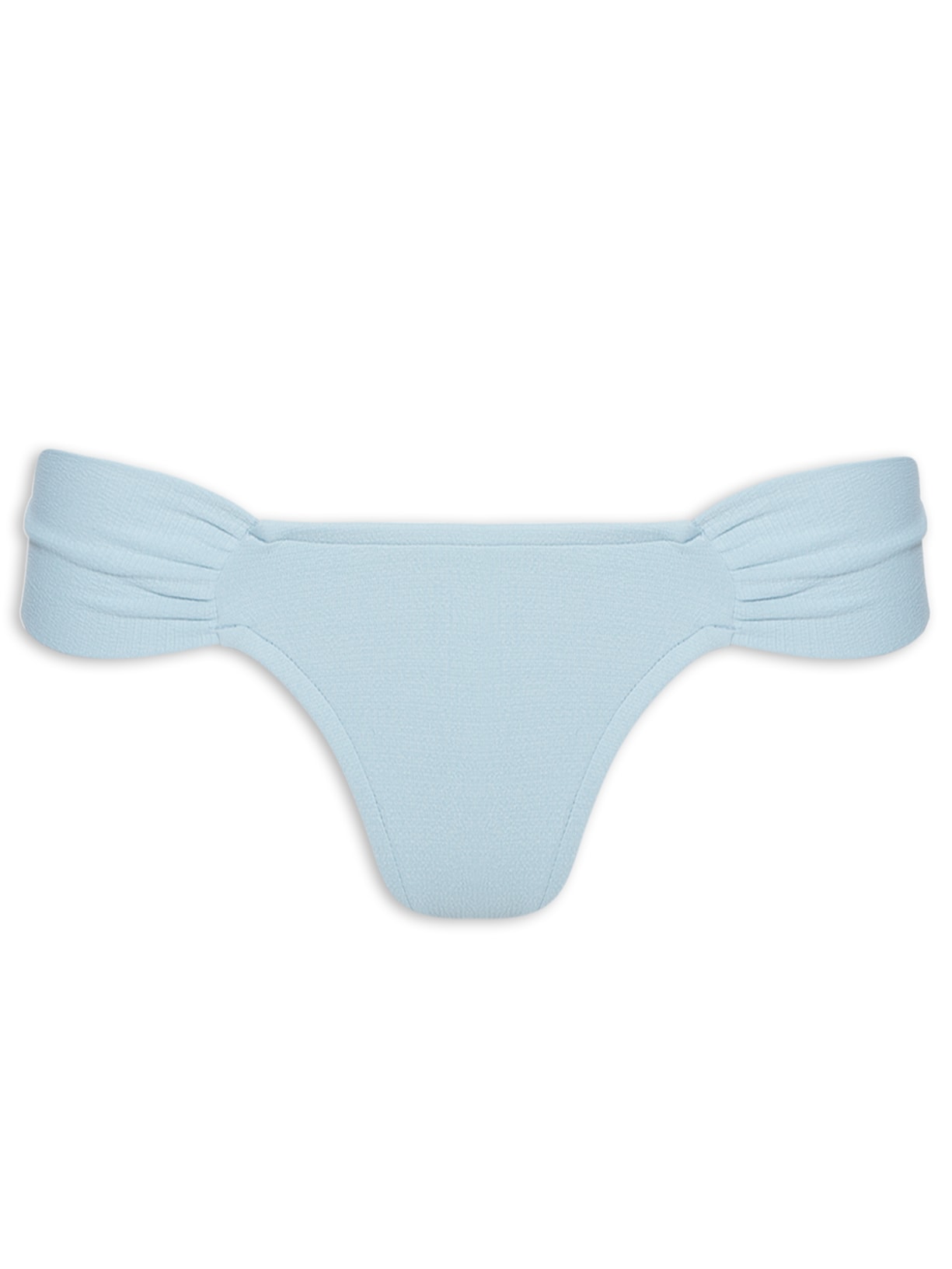 Calcinha Biquíni Drapeada - Azul