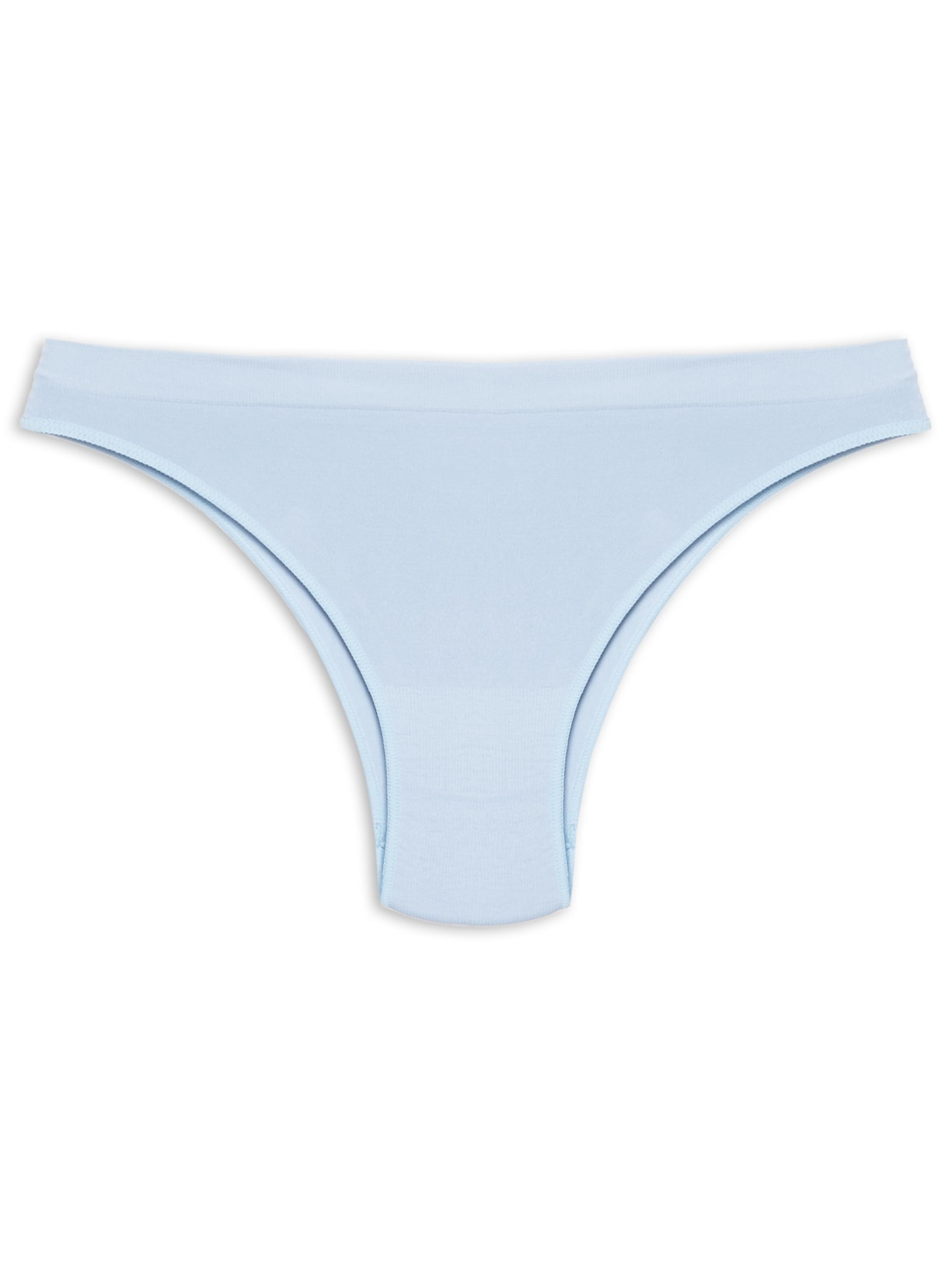Calcinha Biquíni Em Microfibra - Azul