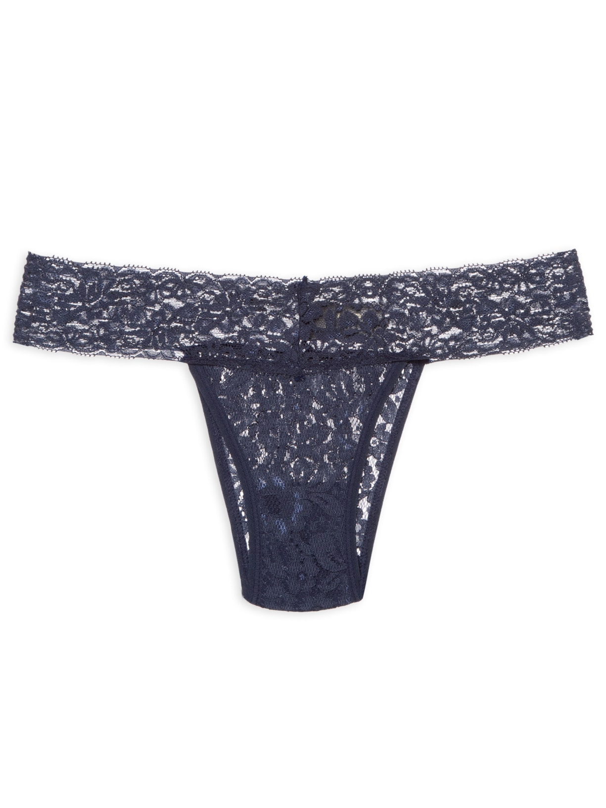 Calcinha Biquíni Em Renda - Azul