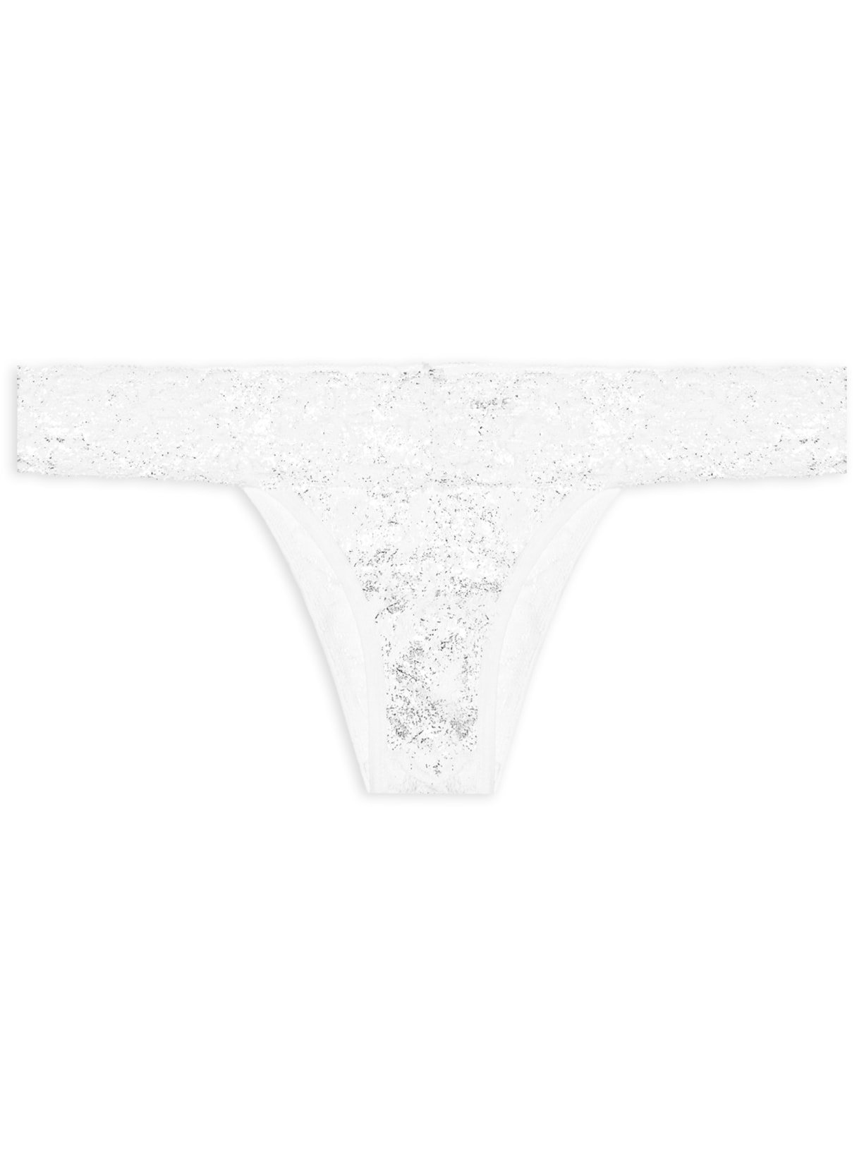 Calcinha Biquíni Em Renda - Branco