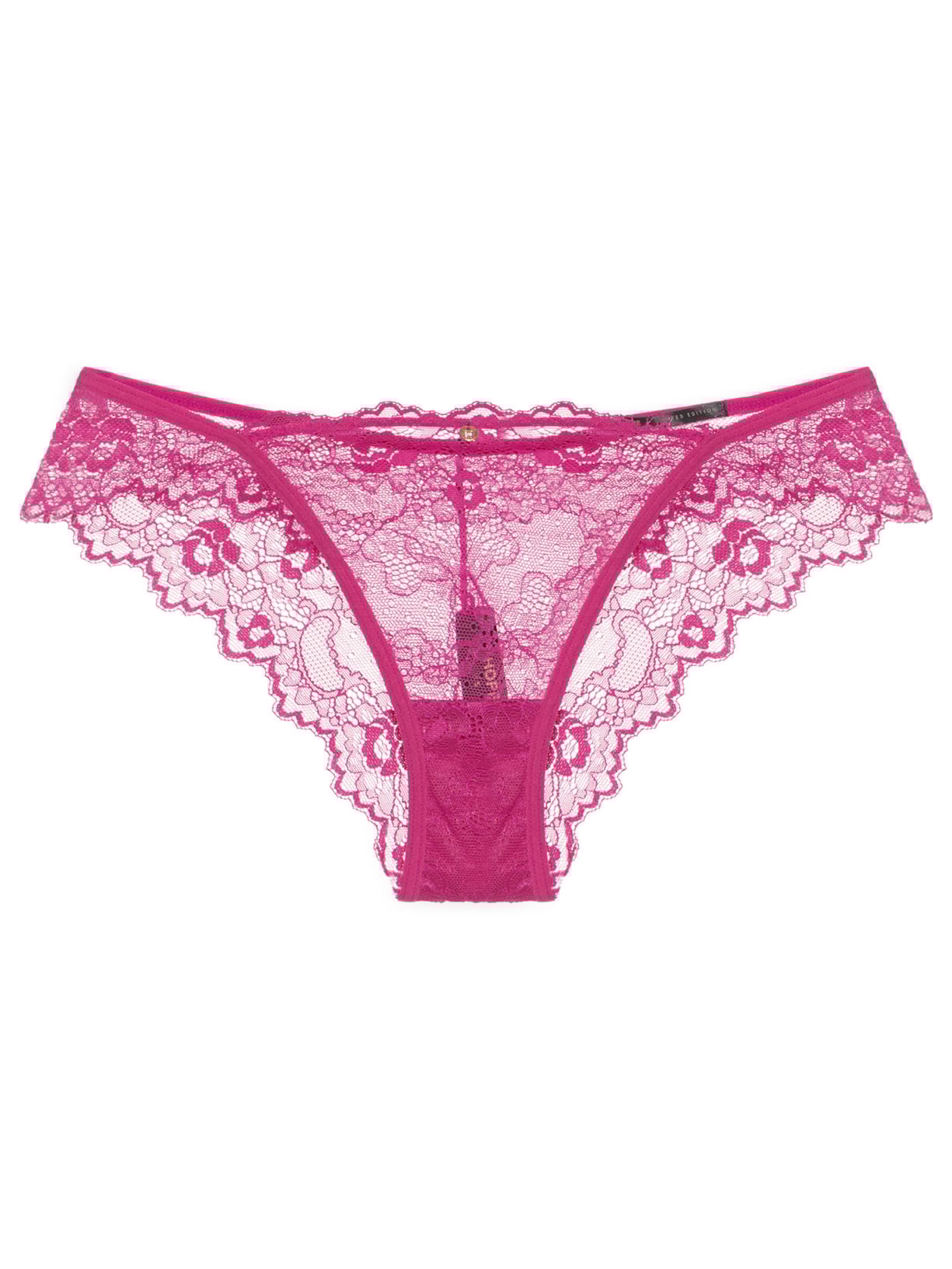 Calcinha Biquíni Em Renda Drama Rosa Hope