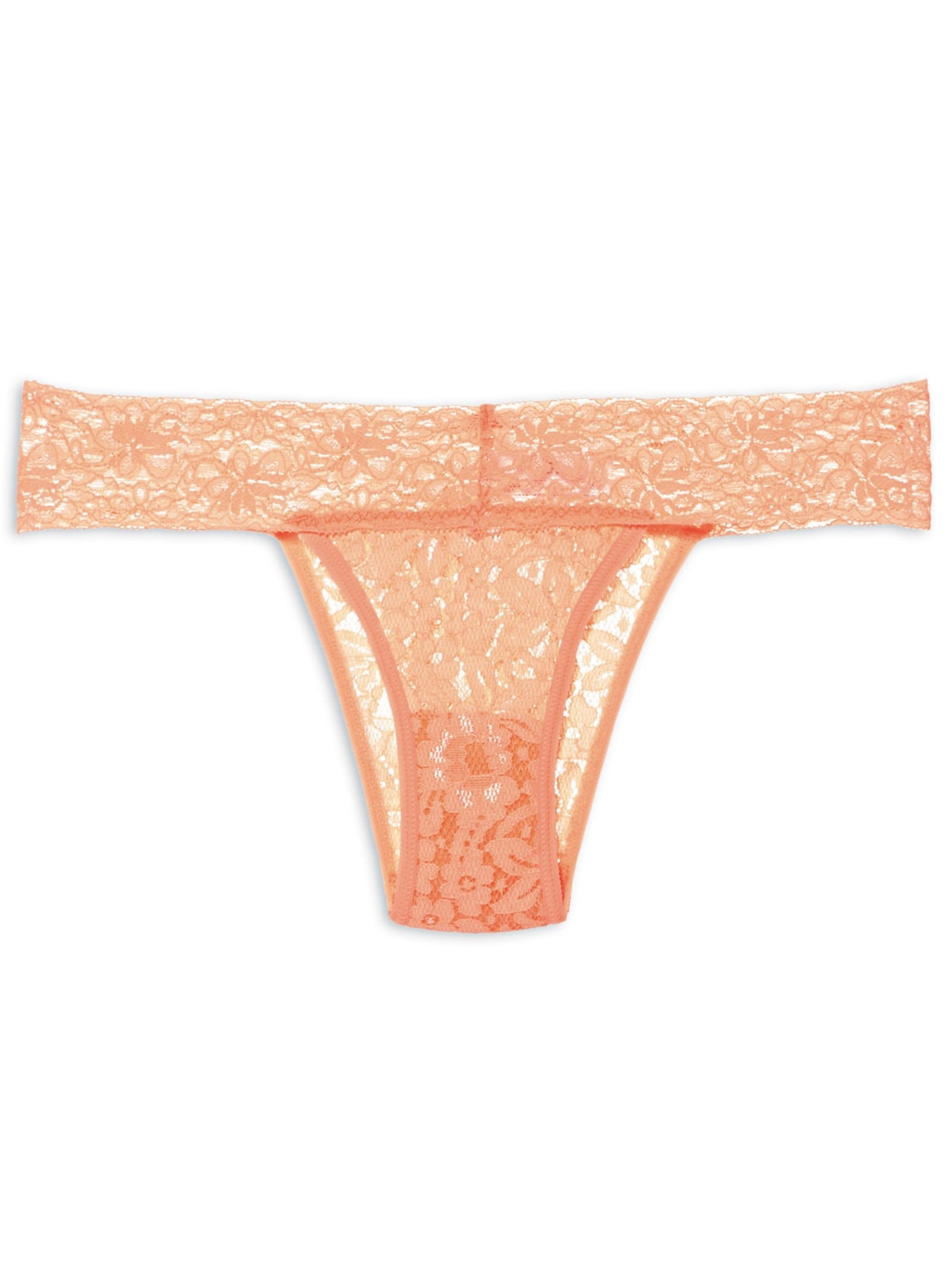 Calcinha Biquíni Em Renda - Laranja