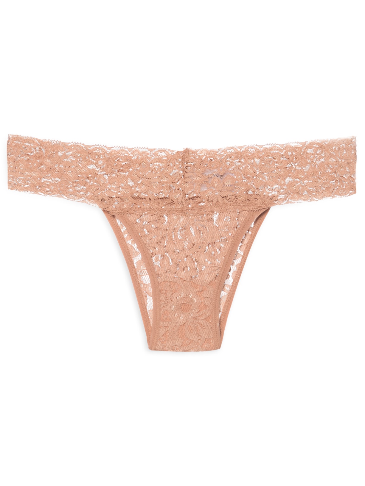 Calcinha Biquíni Em Renda Marrom Hope
