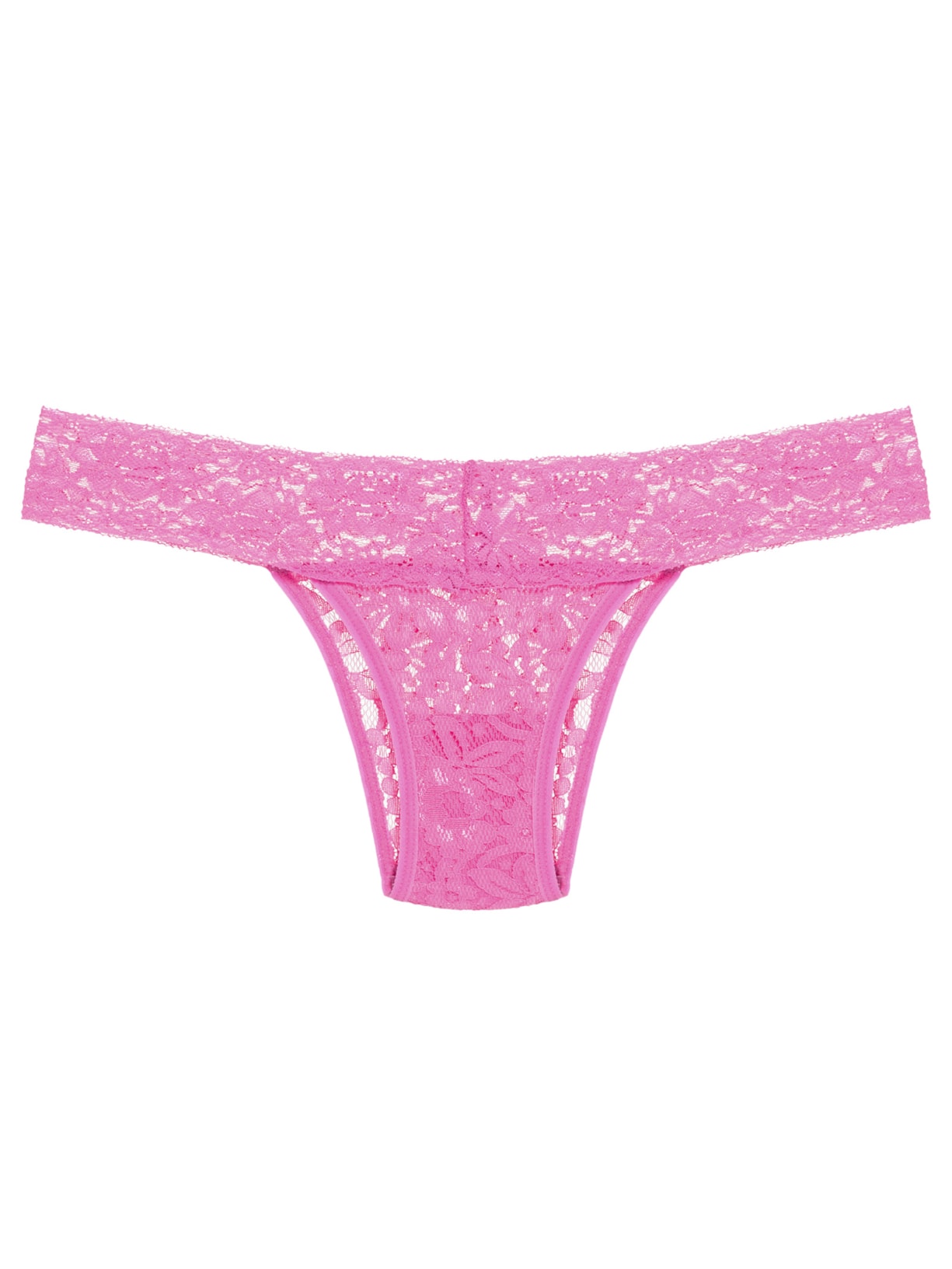 Calcinha Biquíni Em Renda Rosa Hope