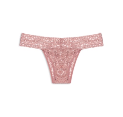 Calcinha Biquíni Em Renda - Rosa