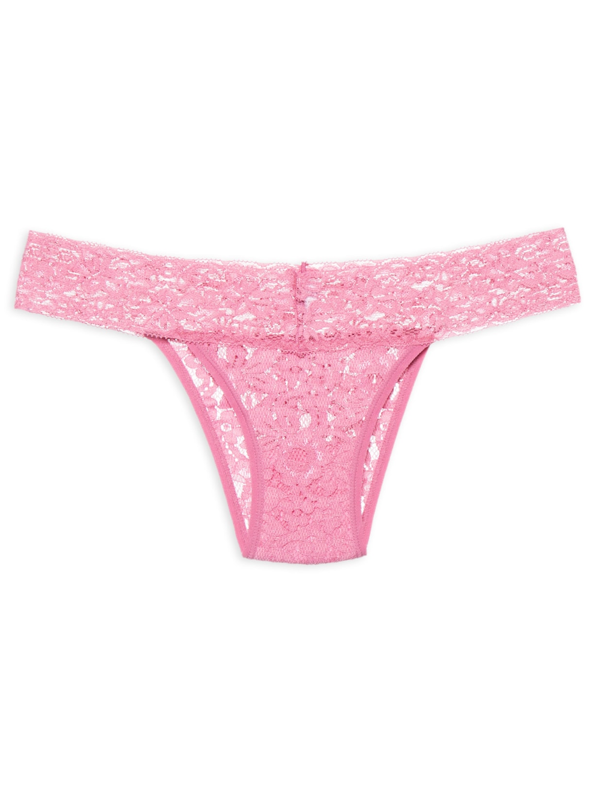 Calcinha Biquíni Em Renda Rosa Hope