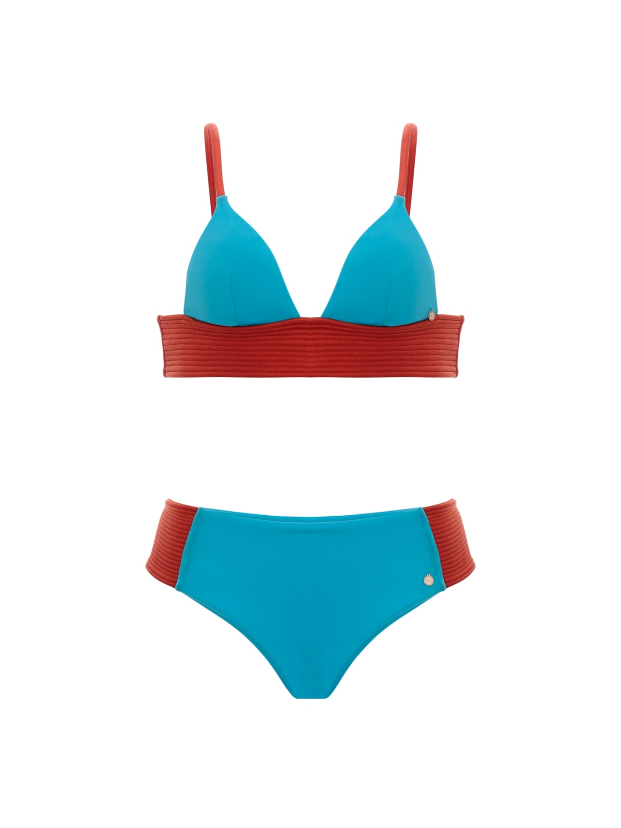 calcinha biquíni Falésias  Fabi Azul Suntime