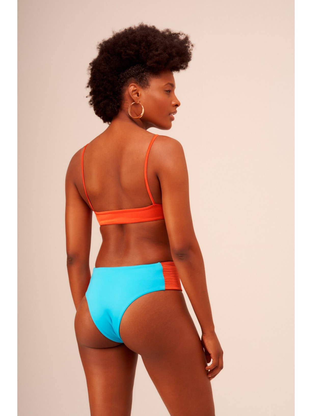 calcinha biquíni Falésias  Fabi Azul Suntime