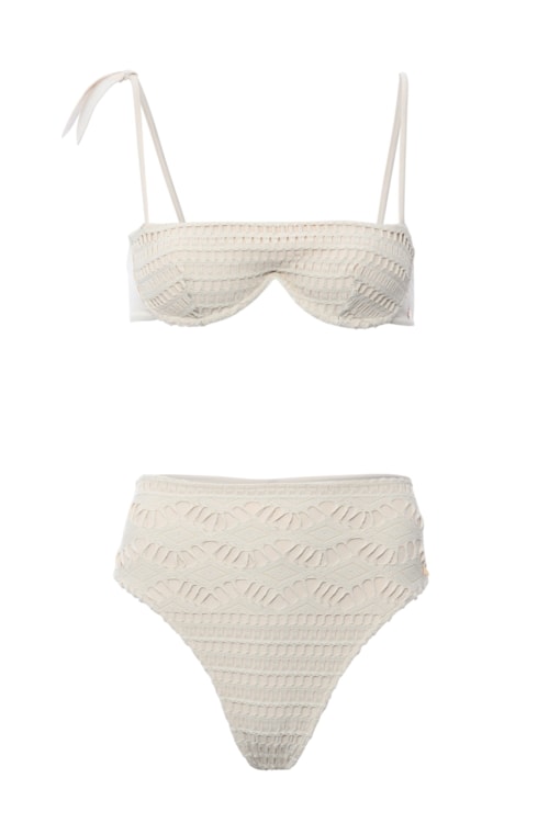 calcinha biquíni Hot Pant Magnólia Off White