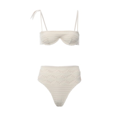 calcinha biquíni Hot Pant Magnólia Off White