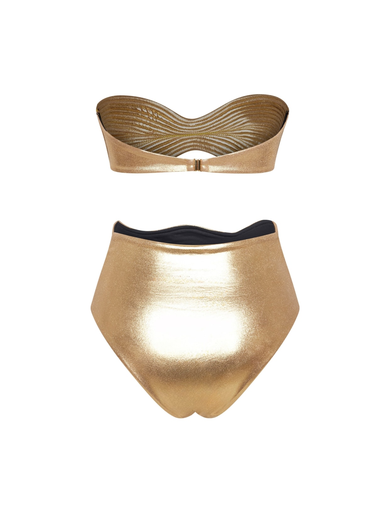 calcinha biquíni Hot Pant Stella Ouro Suntime