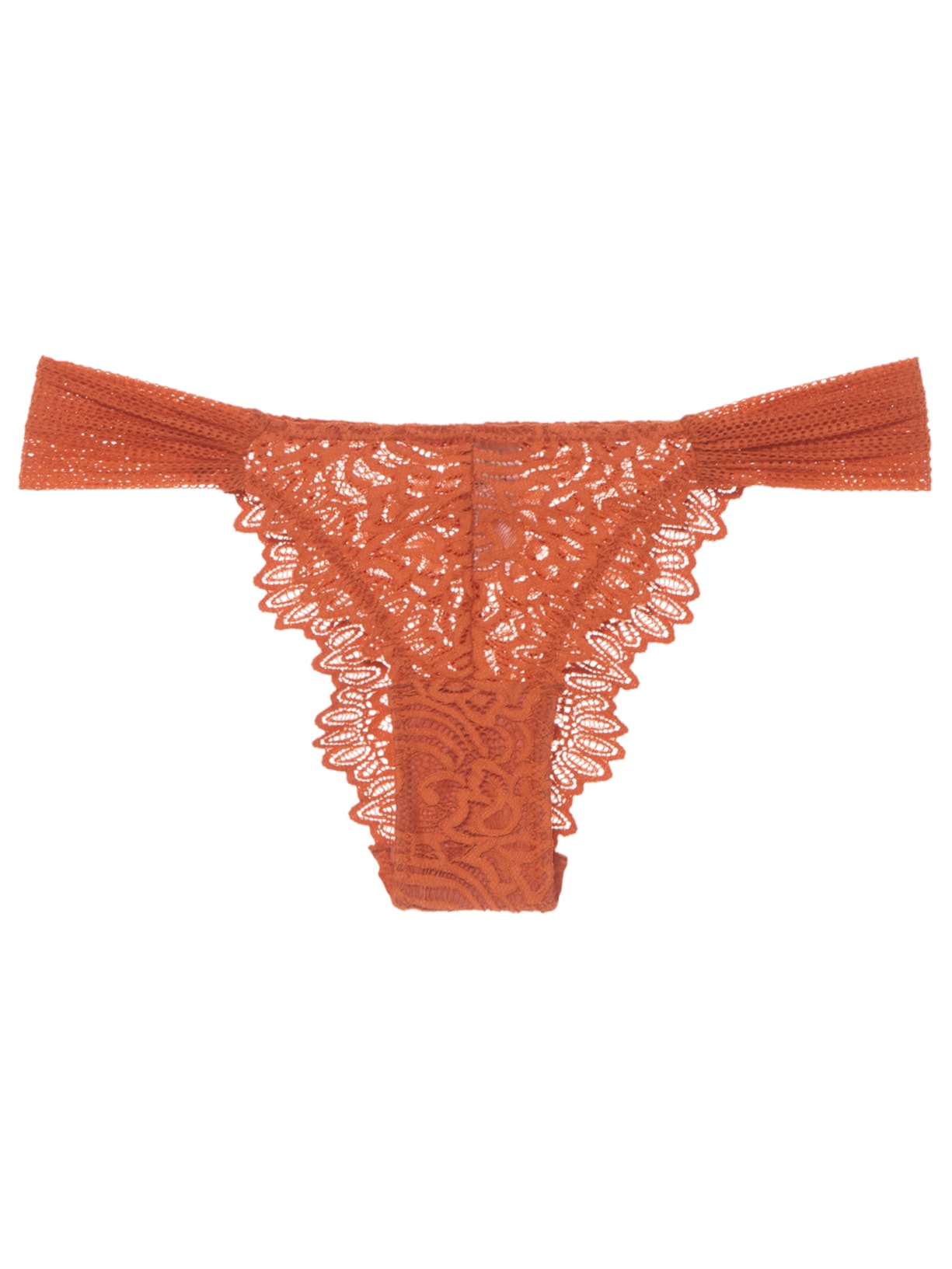 Calcinha Biquíni Lateral Dupla - Laranja