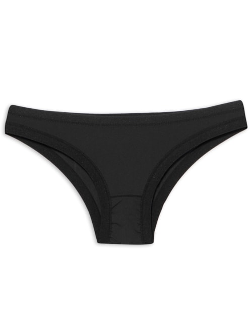 Calcinha Biquíni Microfibra 4Me - Preto